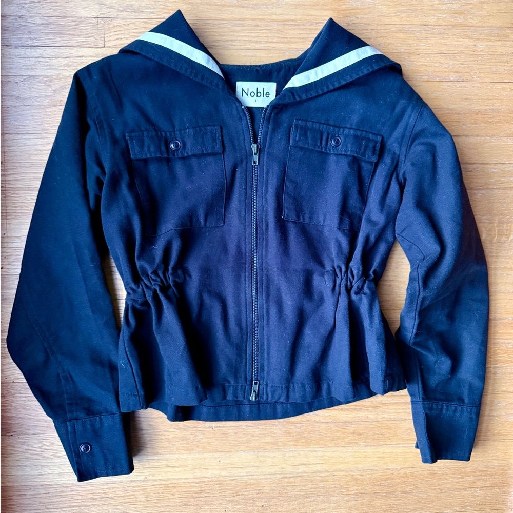Noble Black Sailor Jacket - Picture 2 of 4
